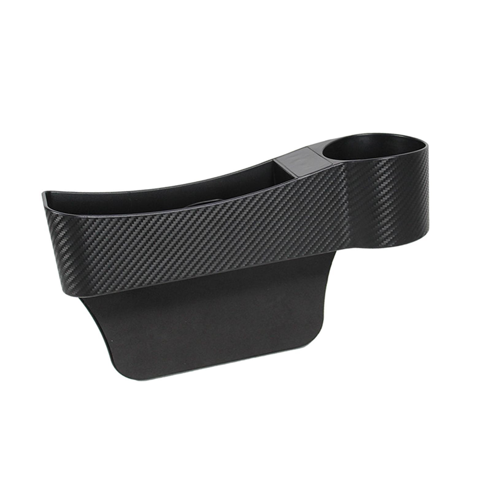 Car Seat Filler Organizer, Seat Side Storage Seat Storage Box Car Front Seat Accessories for Holding Phone, Glasses