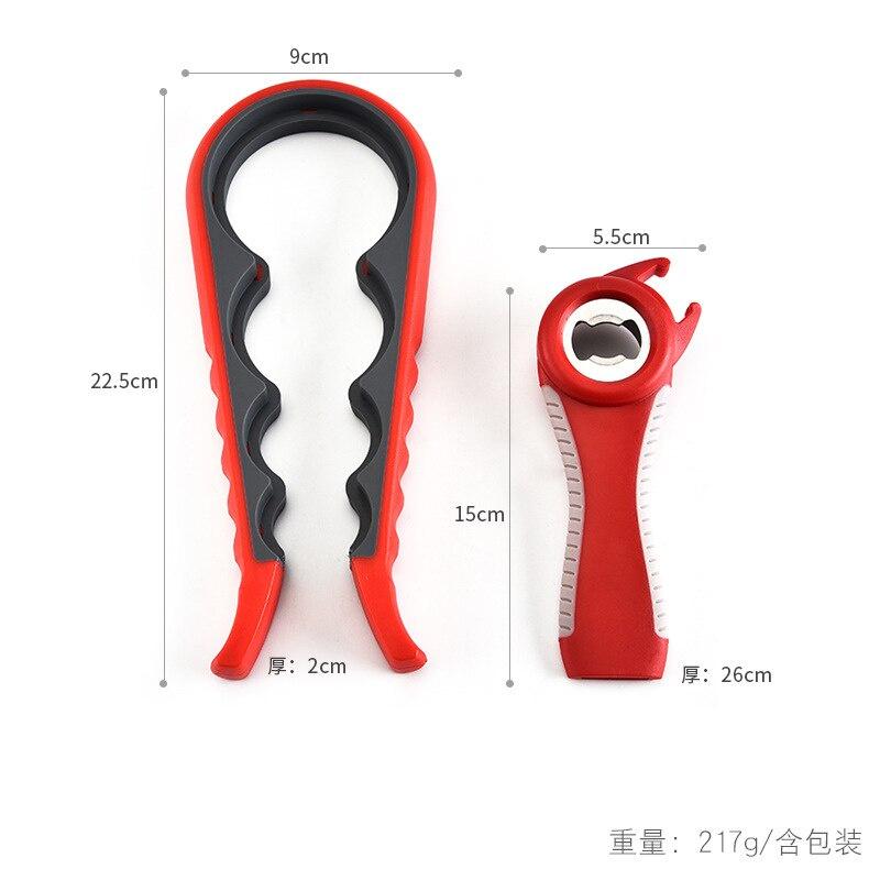 2pcs/pack Bottle Opener Set Cans opener Set Non-slip Twist Cover Opener Creative Beer Opener
