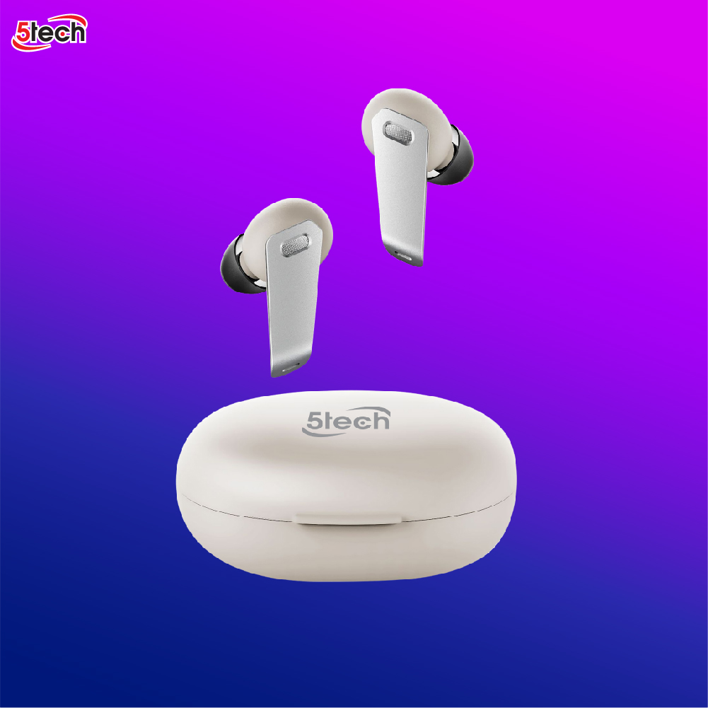 Tai nghe bluetooth, tai nghe không dây 5TECH 5T229 nhét tai, hàng chính hãng full chức năng cảm ứng nhậy âm thanh chuẩn HIFI