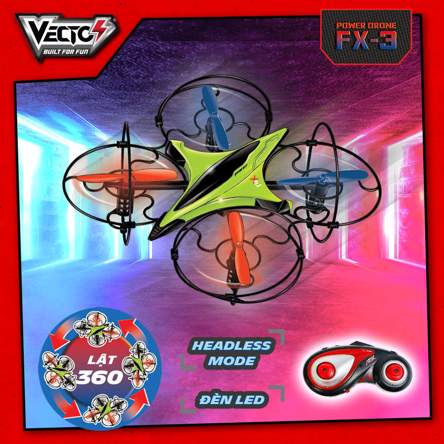 Đồ chơi Máy bay VECTO POWER DRONE FX-3