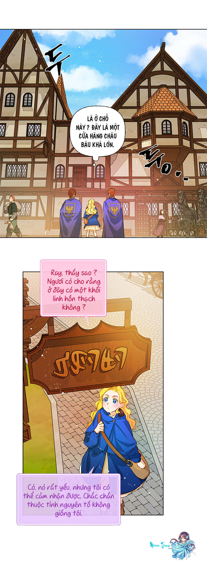 nhà nguyên tố tóc vàng chapter 15 22