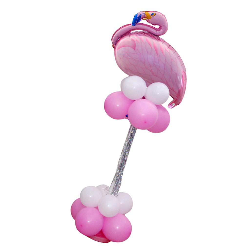 Tropical Flamingo Ballons Latex Balloon Column Set Birthday Party Decor Pink