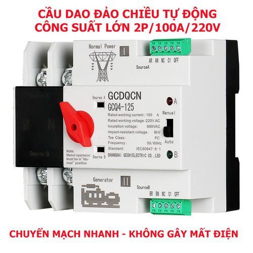 Cầu dao át đảo chiều tự động siêu nhanh không gây mất điện loại tốt