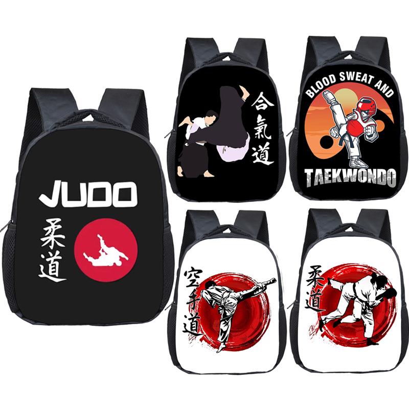 Thoáng Mát Võ Judo / Taekwondo / Karate / Aikido Ba Lô Trẻ Em Học Túi Bé Trai Bé Gái Tập Đi Cho Bé Túi Bé Mẫu Giáo ba Lô