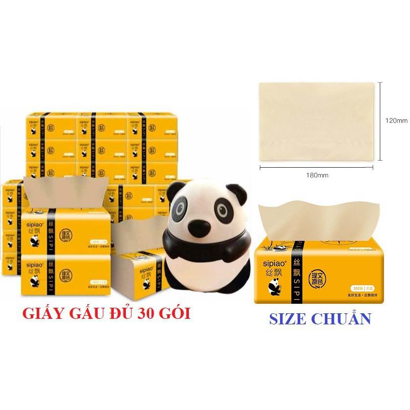 Giấy ăn gấu trúc Giấy ăn chất liệu mềm mịn cao cấp chính hiệu GA01