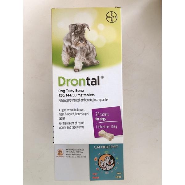 Drontal xổ giun chó 2 viên