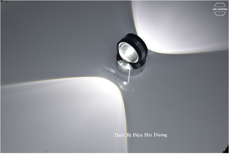 Đèn Gắn Tường Pha Lê Thủy Tinh 2 Đầu 6w Chống Nước - Ánh Sáng Trắng - Vàng - Siêu Sáng - Siêu Tiết Kiệm Điện T09