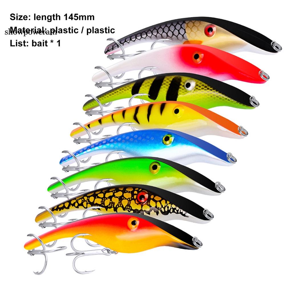 SPM Portable Fishing Lure 3D Fishing Tackle Bait Reusable for Beach