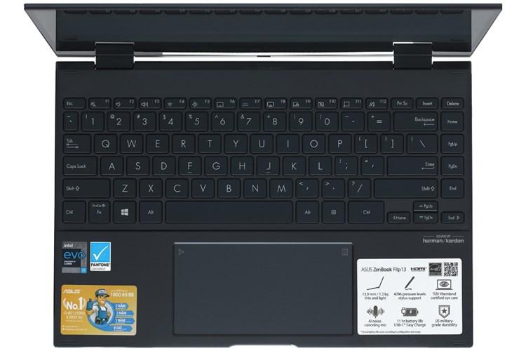 Laptop Asus Flip UX363EA i5 1135G7/8GB/512GB/13.3&quot;F/Touch/Pen/Cáp/Túi/Win11/(HP726W)/Xám - Hàng chính hãng