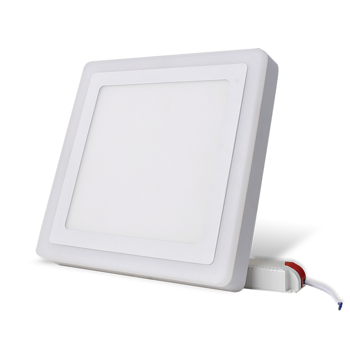 Đèn LED Ốp trần Đổi Màu Vuông 24W Model: D LN24L ĐM 247X247/24W