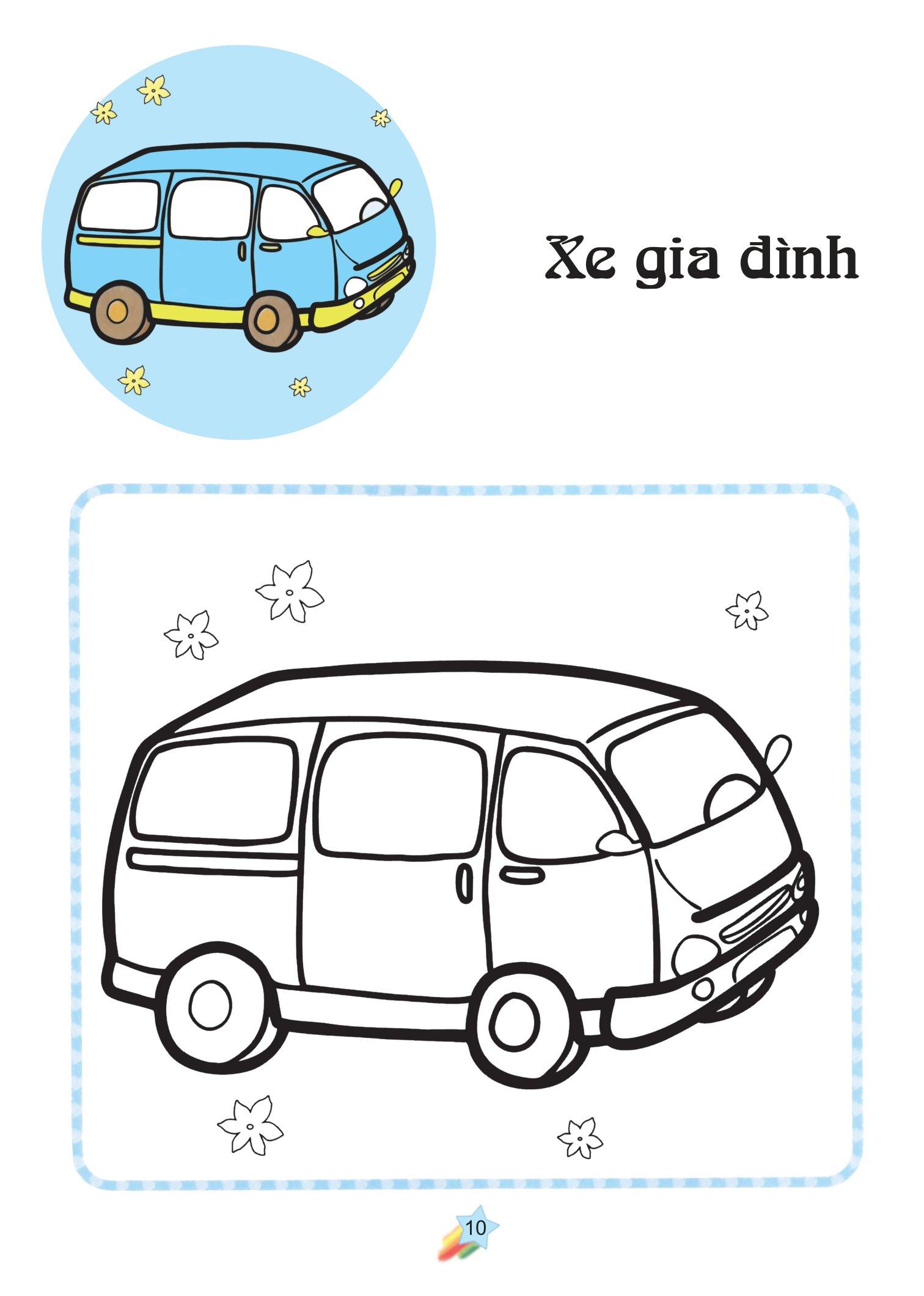 123 Nào Ta Tô Màu! - Phương Tiện Giao Thông