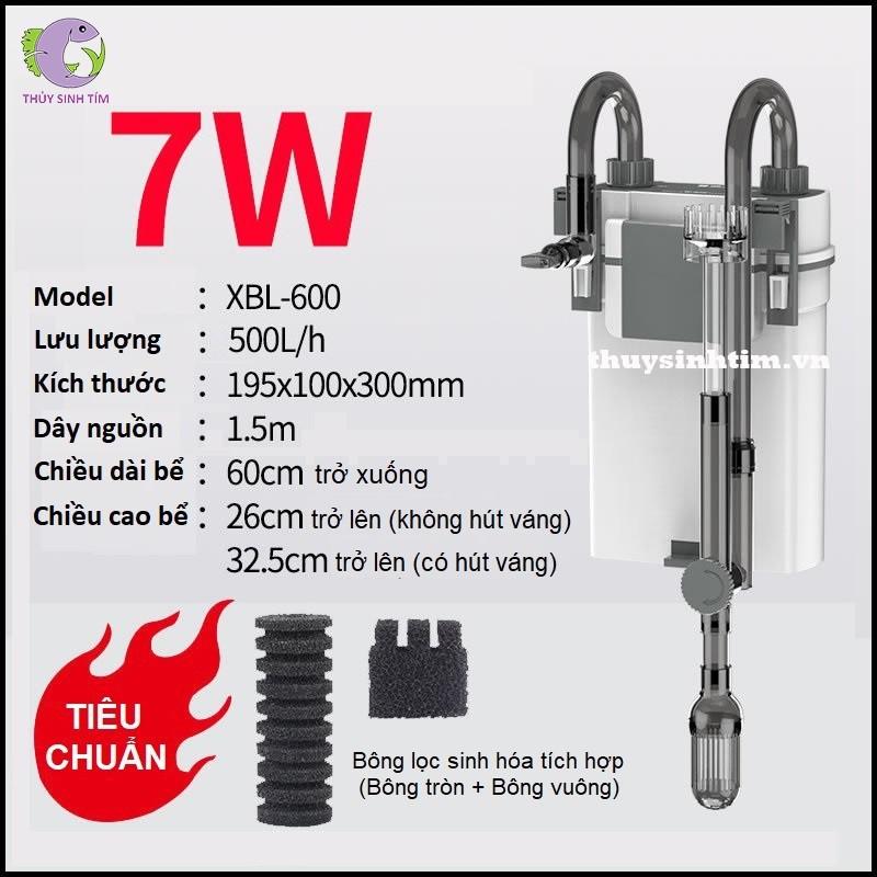 Máy Lọc Treo Có Hút Váng Xiaoli Sunsun XBL-300/400/500/600