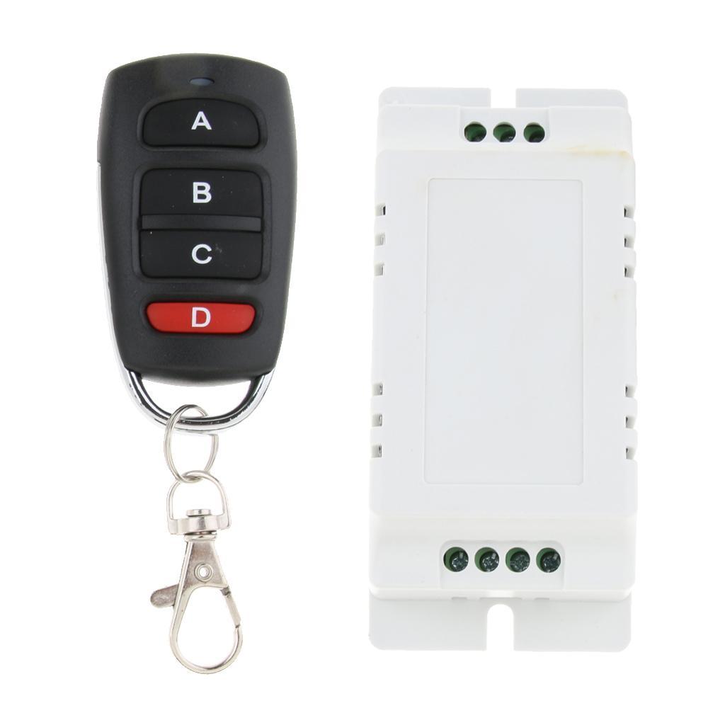 AC85V - 250V 433MHz 10A Relay Wireless Remote Control Switch Transmitter
