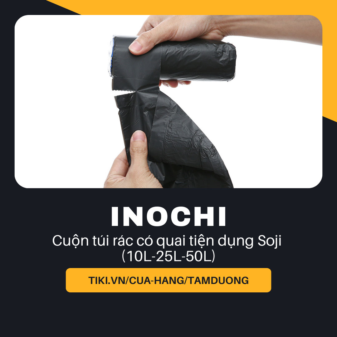 Túi rác tiện dụng Inochi Soji (10L-25L-50L)