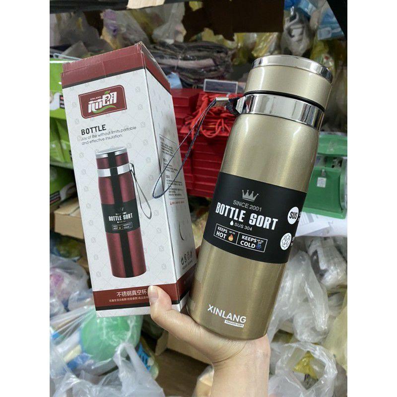 BÌNH GIỮ NHIỆT INOX 304 BOTTLE SORT CAO CẤP 800ml
