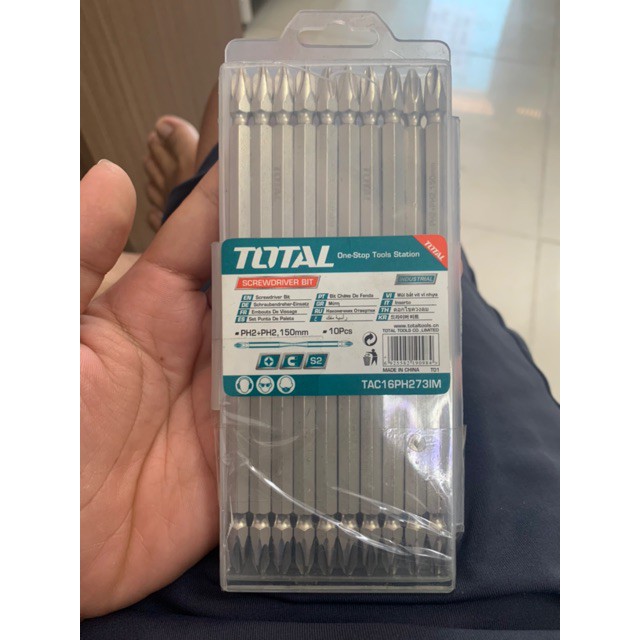 Mũi siết vít  hai đầu total TAC16PH273IM