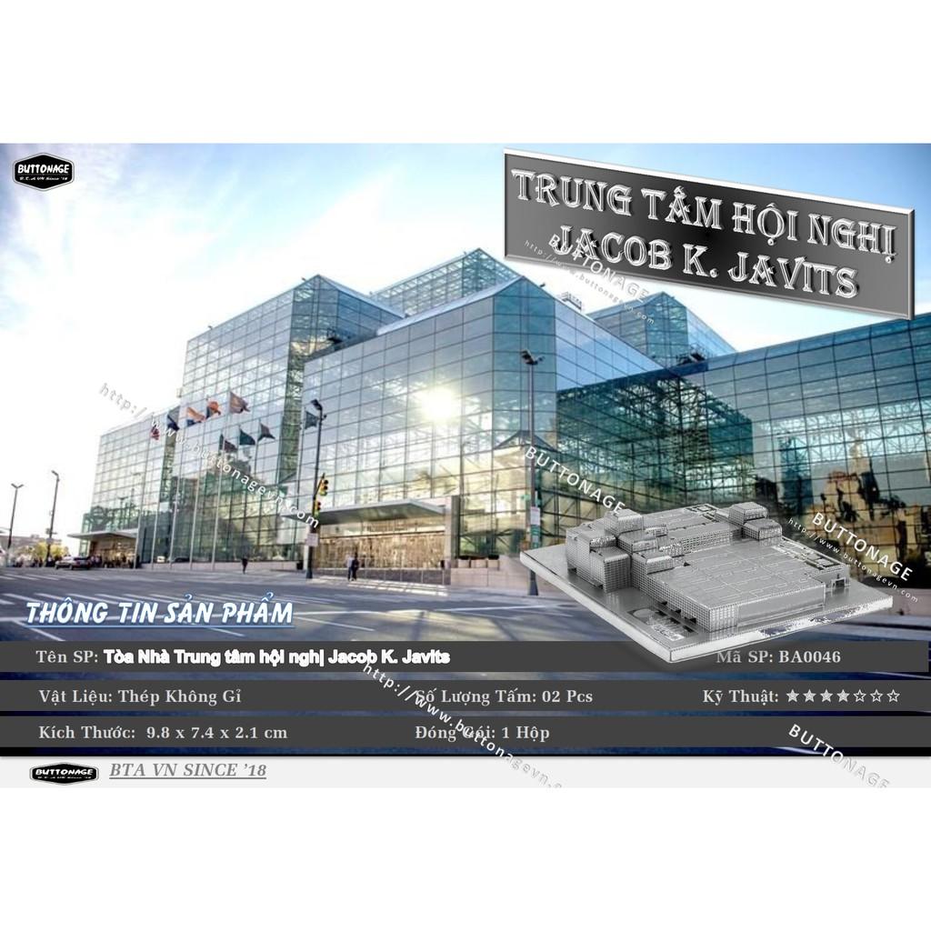 Mô Hình Lắp Ráp 3d Tòa Nhà Trung tâm hội nghị Jacob K. Javits