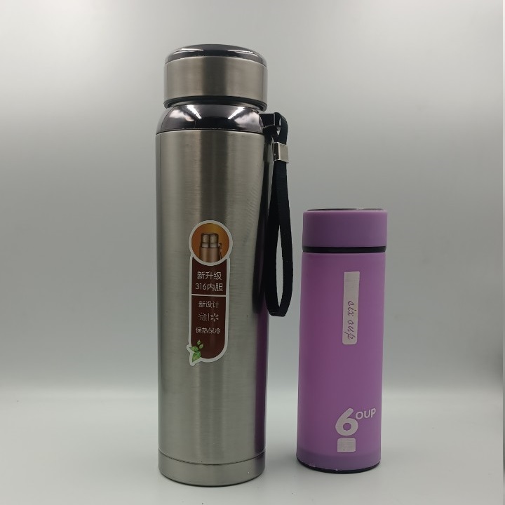 Mua Bình Giữ Nhiệt inox 316 cao cấp Tặng Chai Thủy Tinh giữ nhiệt 500 ML