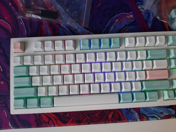 Bàn phím cơ FL-Esports FL750 SAM Polar Night/Mashmallow - Hàng chính hãng