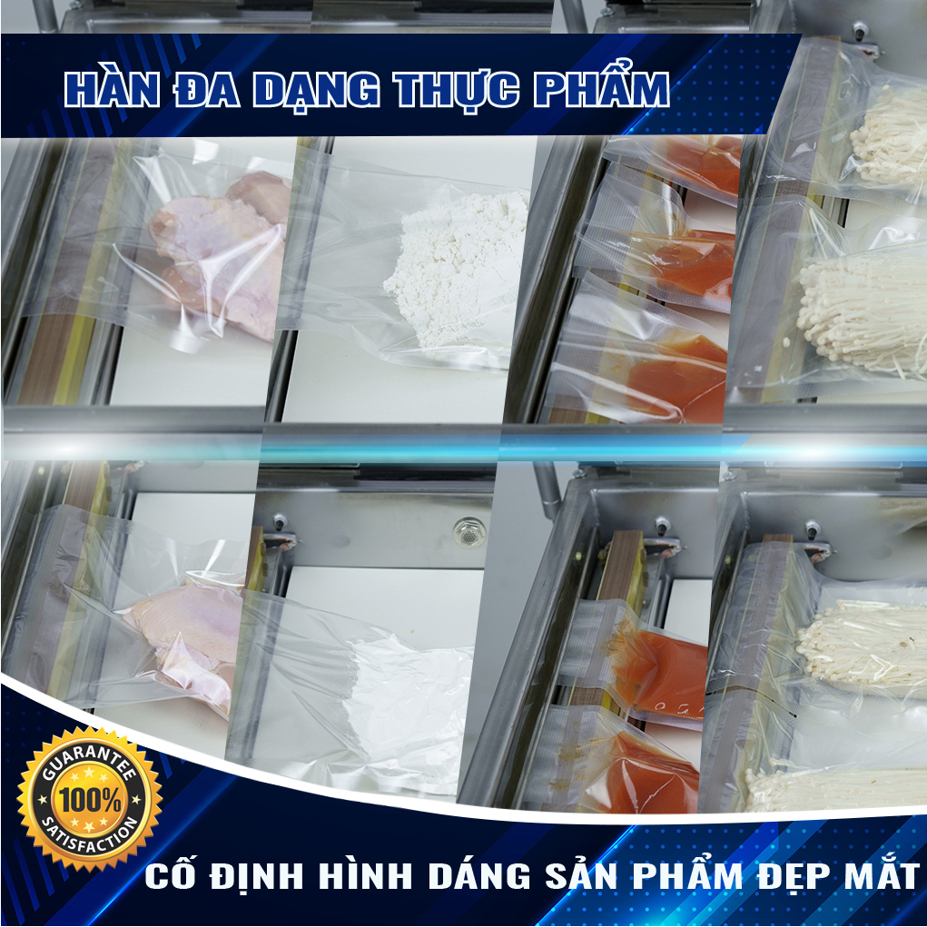 Máy Hút Chân Không Công Nghiệp Dạng Buồng VCE. Giá Siêu Tốt, Hút Siêu Khoẻ, Mọi Thực Phẩm, Dùng Liên Tục 24/7. Được Tặng Kèm 1 Chai Dầu Máy, Túi Hút Chân Không, Đường Hàn Dự Phòng Và Tua Vít Sửa Máy. Hàng Nhập Khẩu Chính Hãng Thái Lan