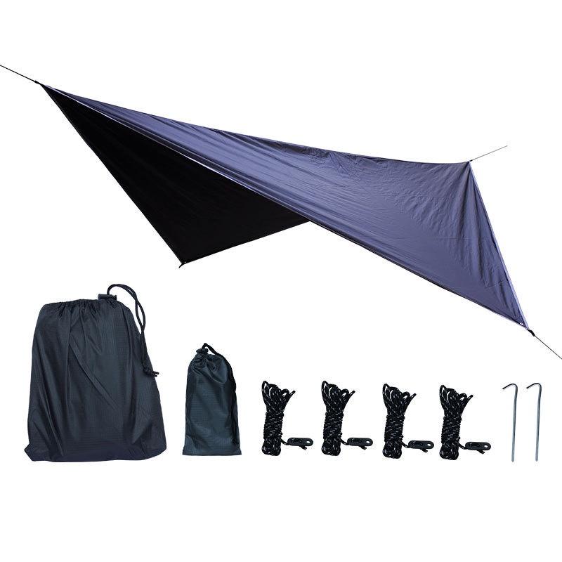 Camping Supplies Sunshade Cloth Waterproof Sunscreen Tent Four Diamond Canopy HB