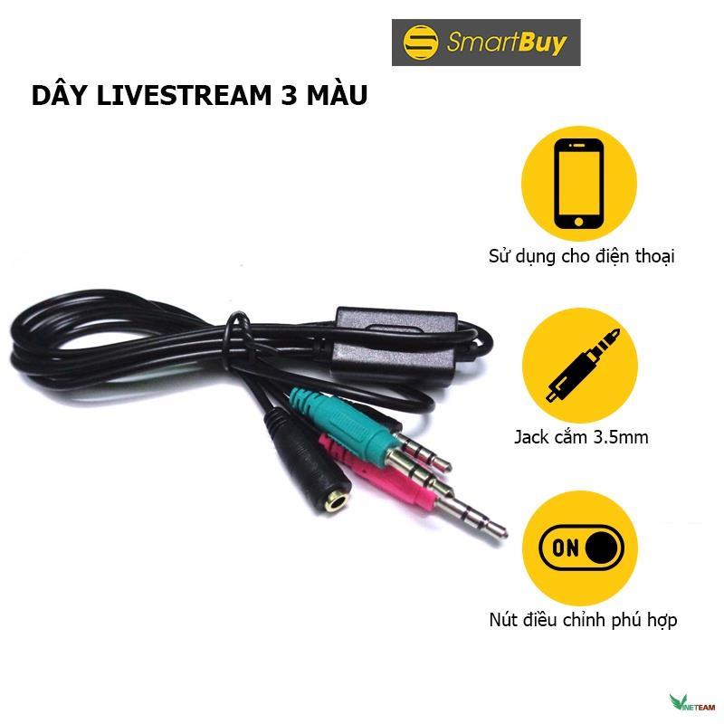 Dây Livestream 3 màu chất lượng -dc2426