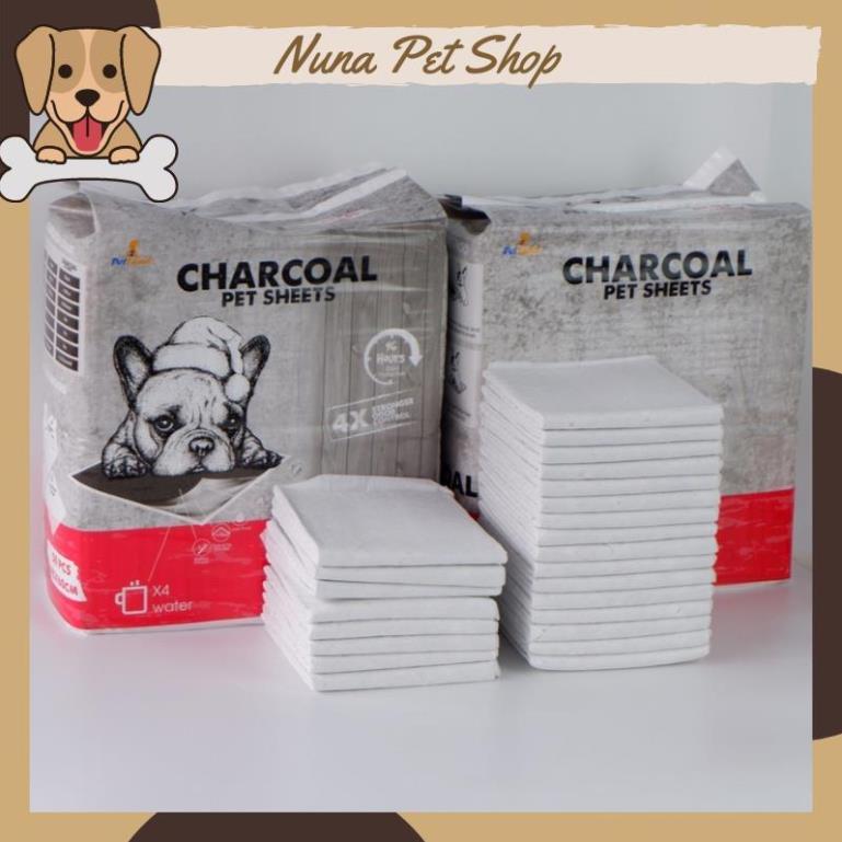 Tã lót chuồng cho chó mèo Charcoal than hoạt tính