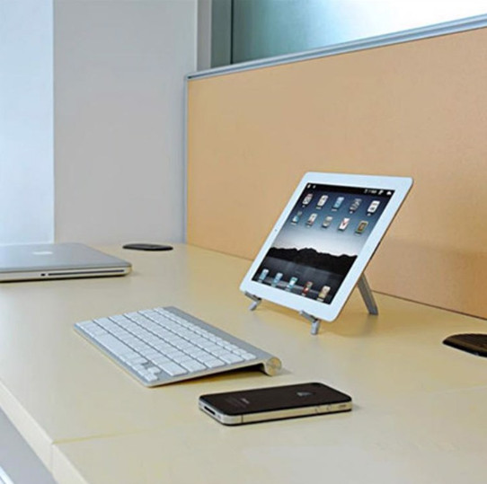 Stand/ đế nhôm gập gấp gọn tam giác kê iPad, Tablet - Mobile Stand