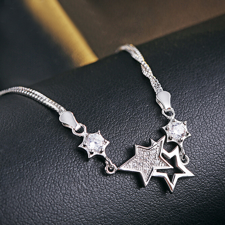 Lắc tay nữ thời trang hình ngôi sao LT26