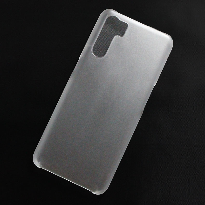 Ốp lưng dành cho Oppo A91, Oppo Reno 3 4G nhựa cứng nhám trong