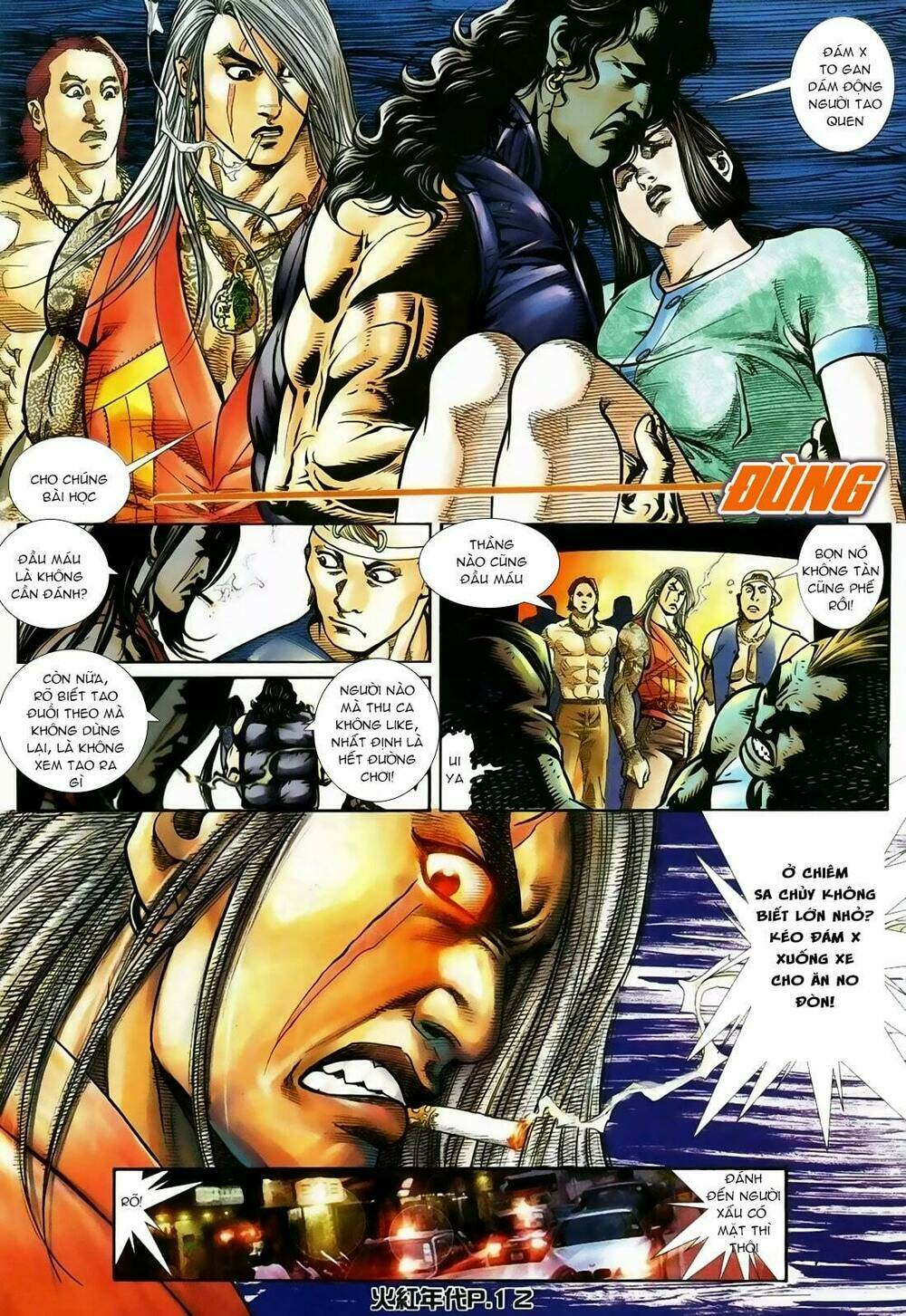 hỏa hồng niên đại hắc cốt đường chapter 121 10