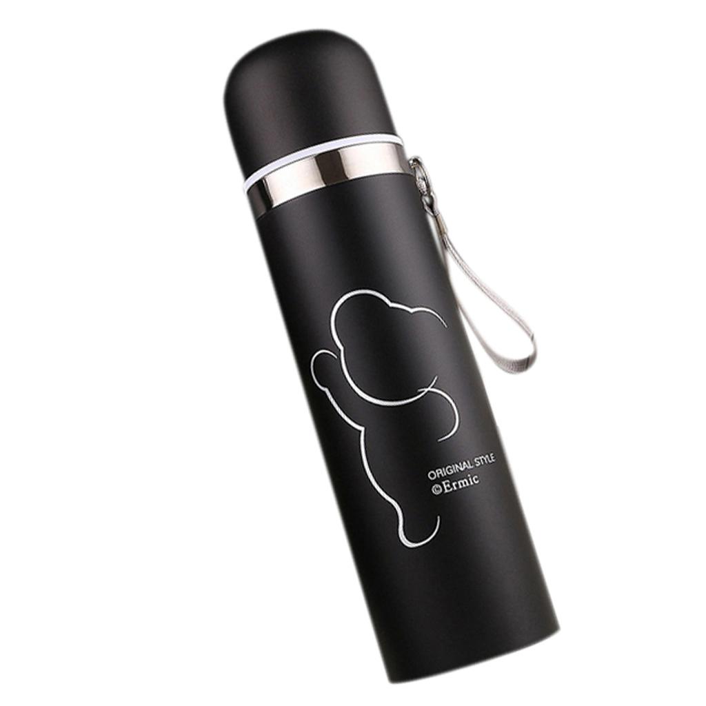 Stainless Steel Insulated Vacuum Cup Travel Mug Water Bottle Matte Blue