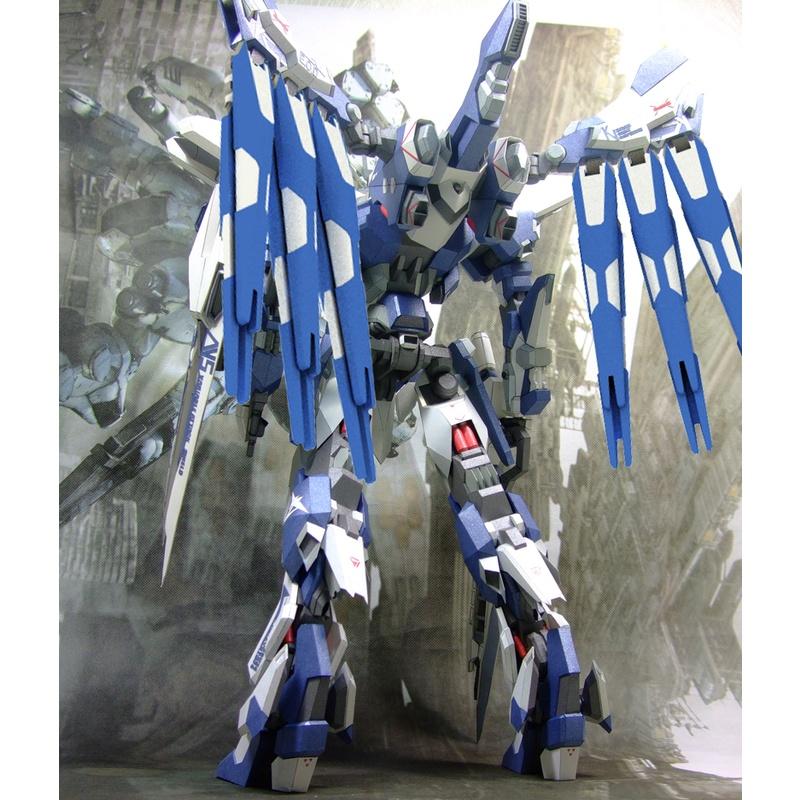 Mô hình giấy 3D Gundamm RX-93