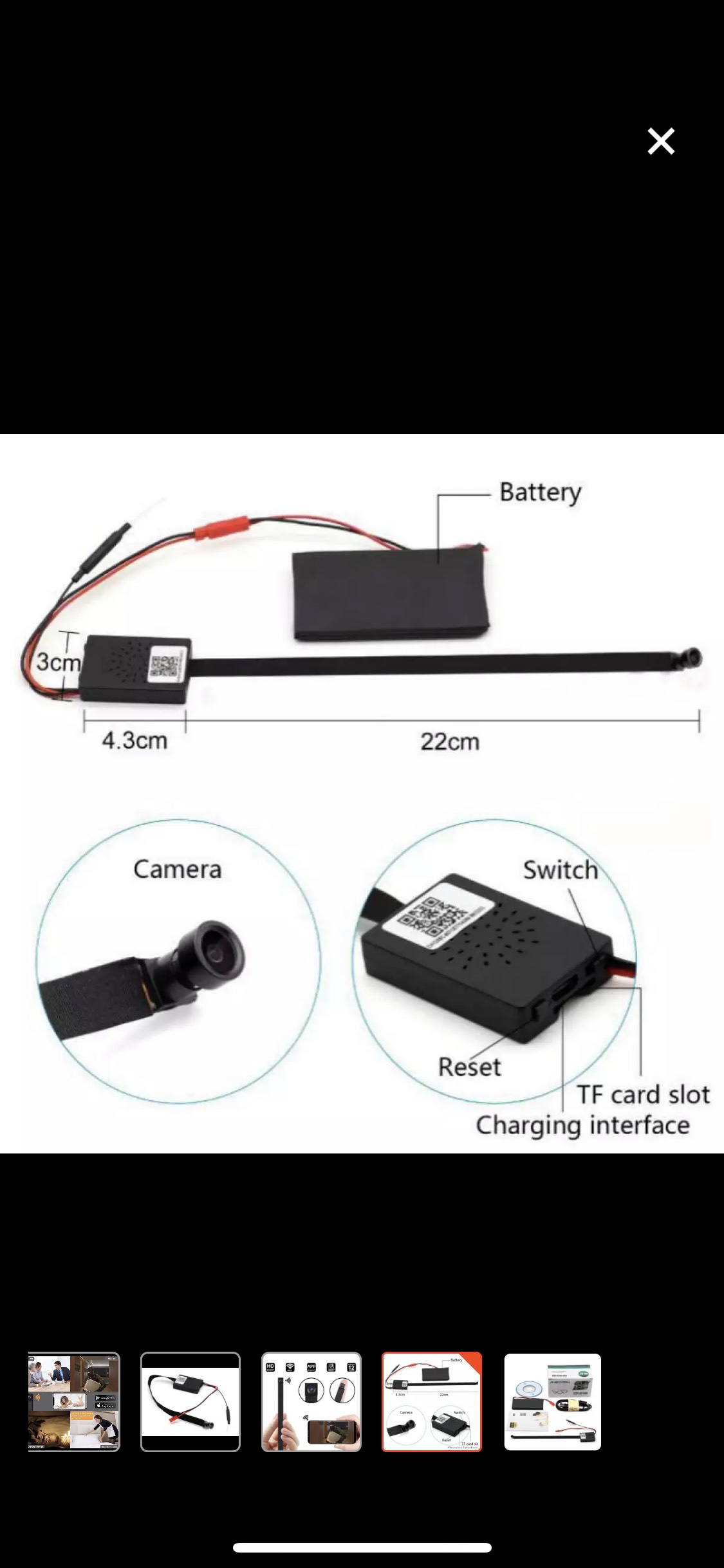 Camera wifi mini V99x-1080p GÓC RỘNG xem qua điện thoại