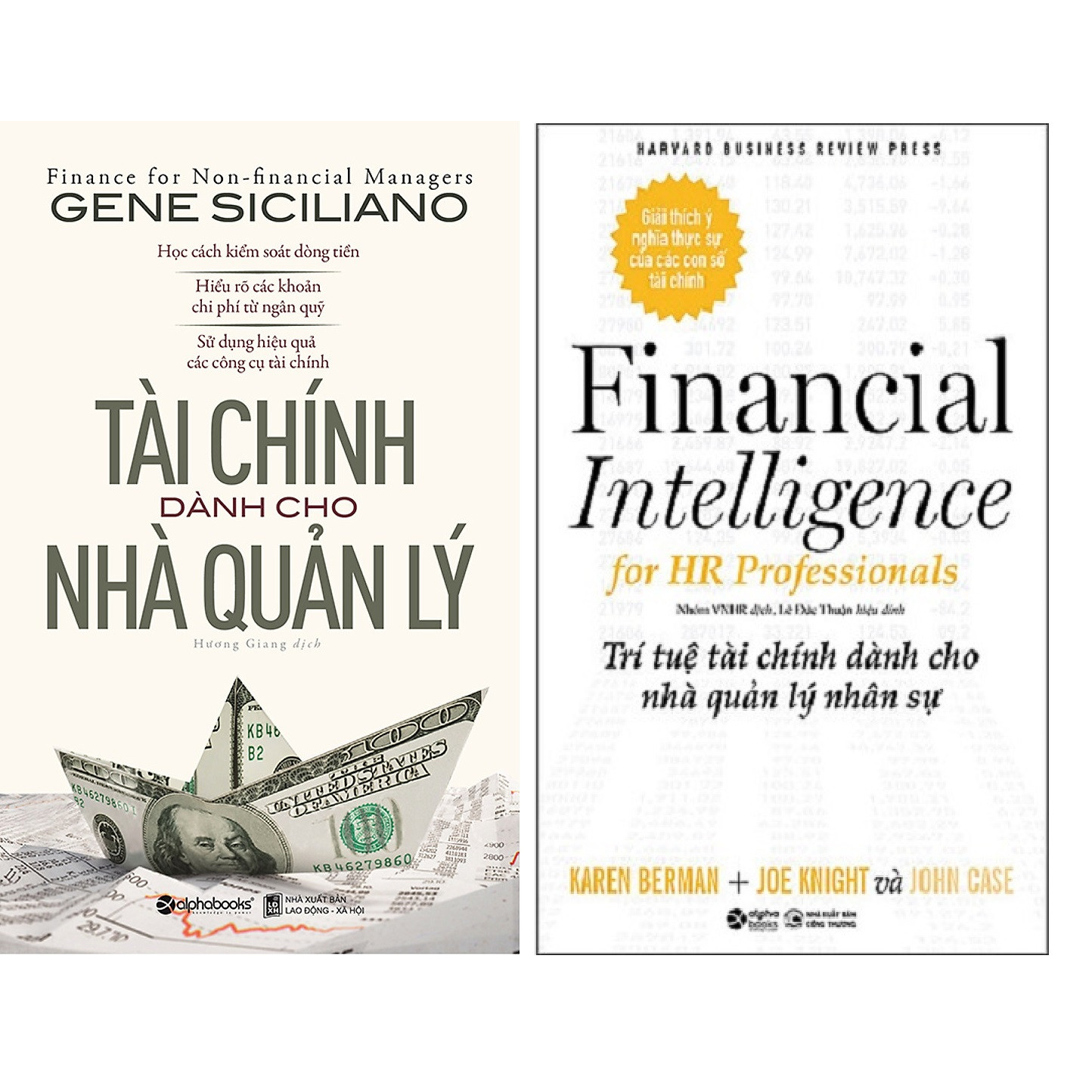 Bộ Sách Dành Cho Các Nhà Quản Lý Mới:  Trí Tuệ Tài Chính Dành Cho Nhà Quản Lý Nhân Sự + Tài Chính Dành Cho Nhà Quản Lý