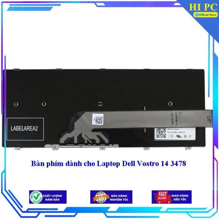 Bàn phím dành cho Laptop Dell Vostro 14 3478 - Hàng Nhập Khẩu