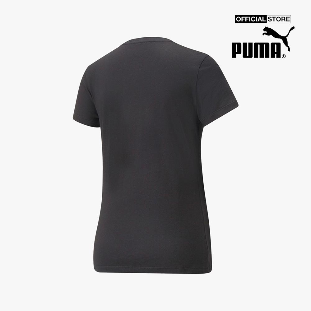 PUMA - Áo thun nữ tay ngắn Essentials+ Metallic Logo 848303