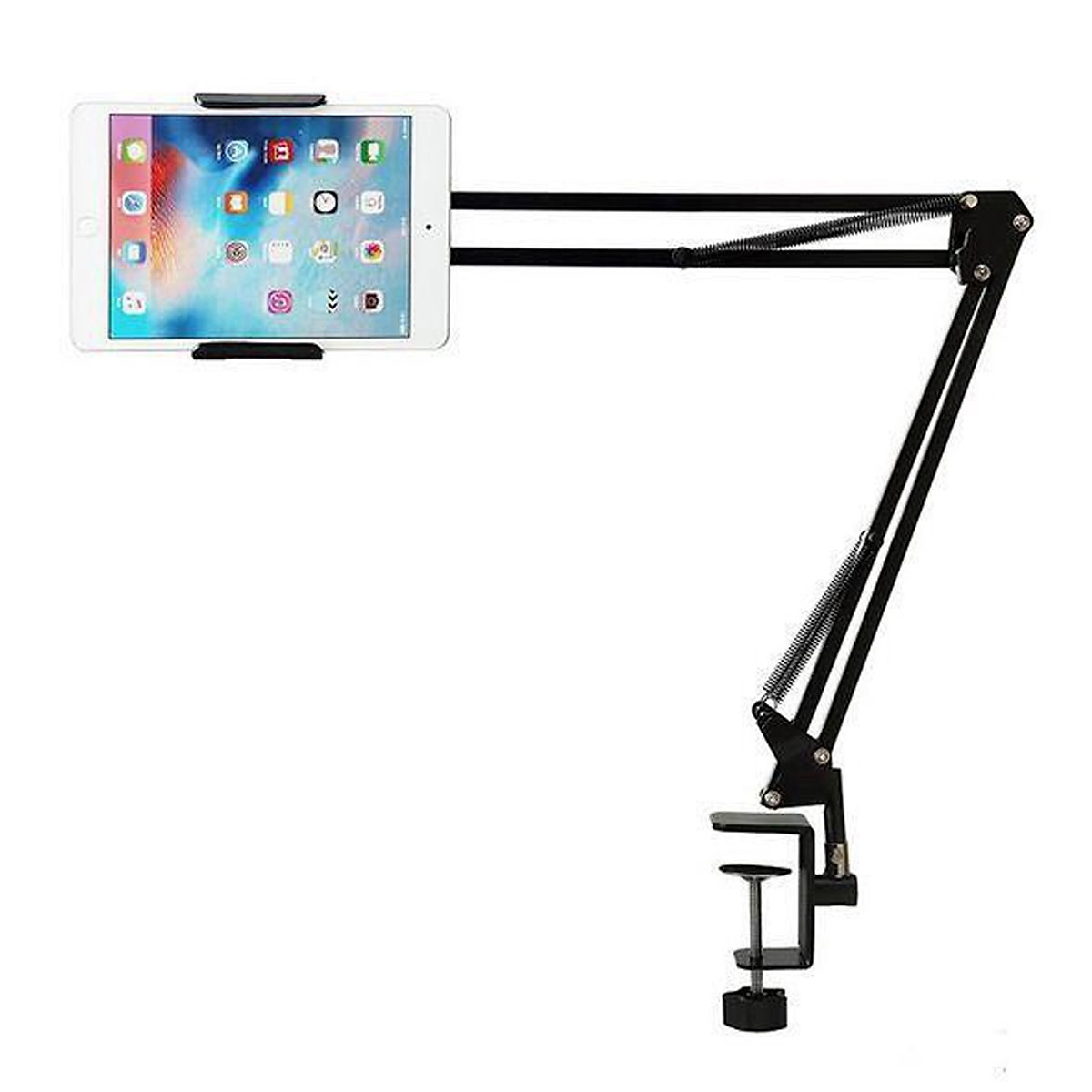 [Chính hãng] giá đỡ ipad điện thoại, máy tính bảng, kẹp đầu giường, cạnh bàn đa năng xoay 360 độ - Hàng chính hãng DODODIOS