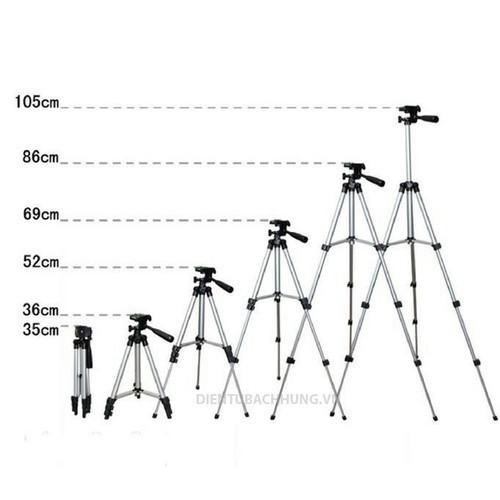 Chân giá đỡ máy chụp ảnh 3 chân Tripod 3110 (hỗ trợ livestream)  NT3161