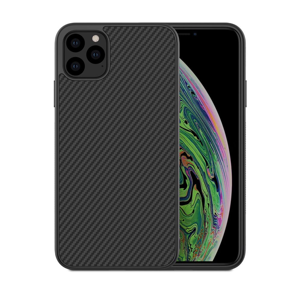Ốp lưng sợi Carbon cho iPhone 11 Pro Max hiệu Nillkin - Hàng chính hãng