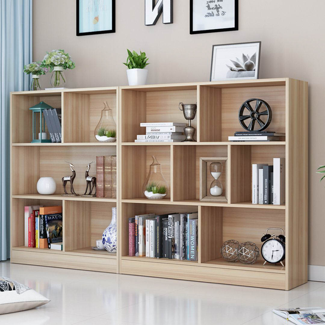 Giá sách bằng gỗ kiểu dáng nhỏ gọn SMLIFE Bleaker