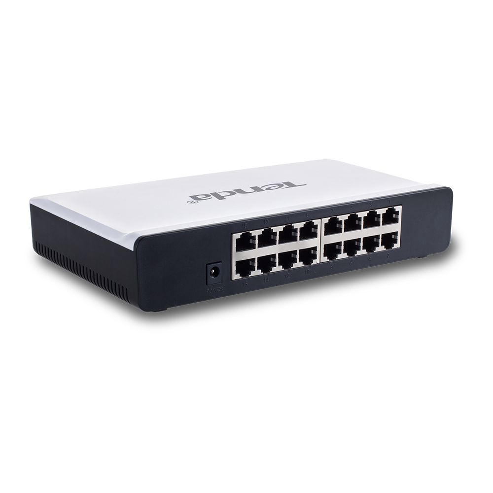 Bộ chia mạng 16 cổng tốc độ 100Mbps Switch S16 Tenda hàng chính hãng