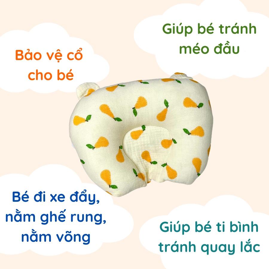 Gối Bảo Vệ Cổ Muslin Hapiso