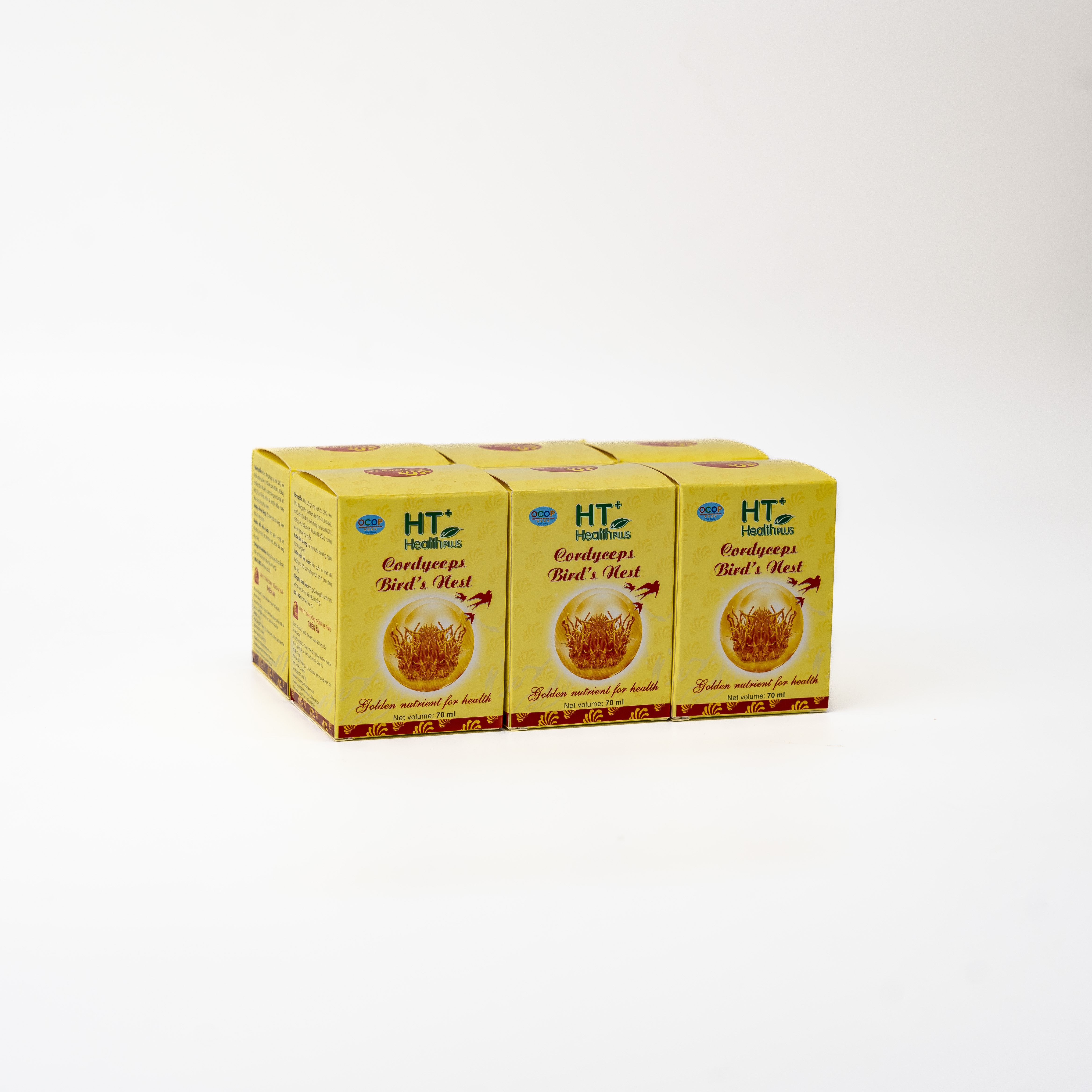 Đông Trùng Hạ Thảo Yến HT Thiên Ân - Lốc 6 Hũ