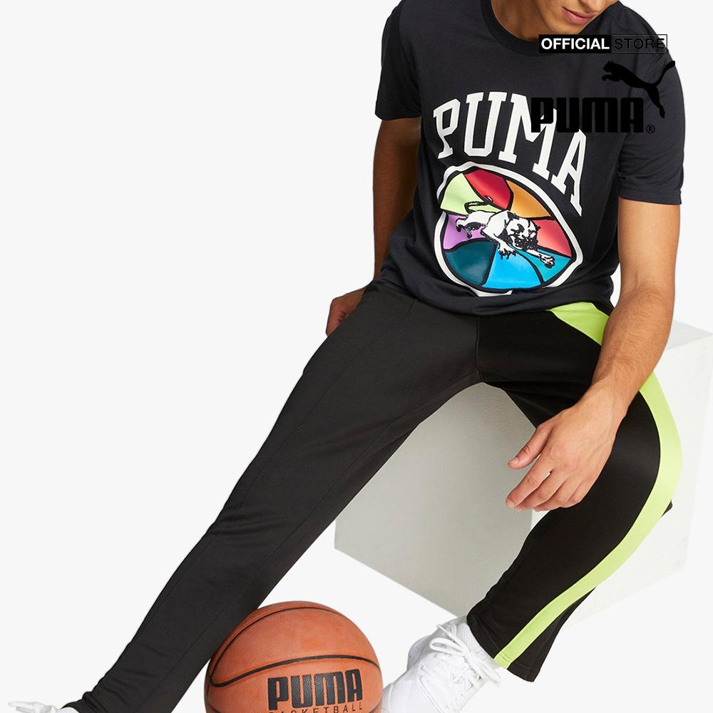 PUMA - Áo thun nam cổ tròn tay ngắn Box Out 536487