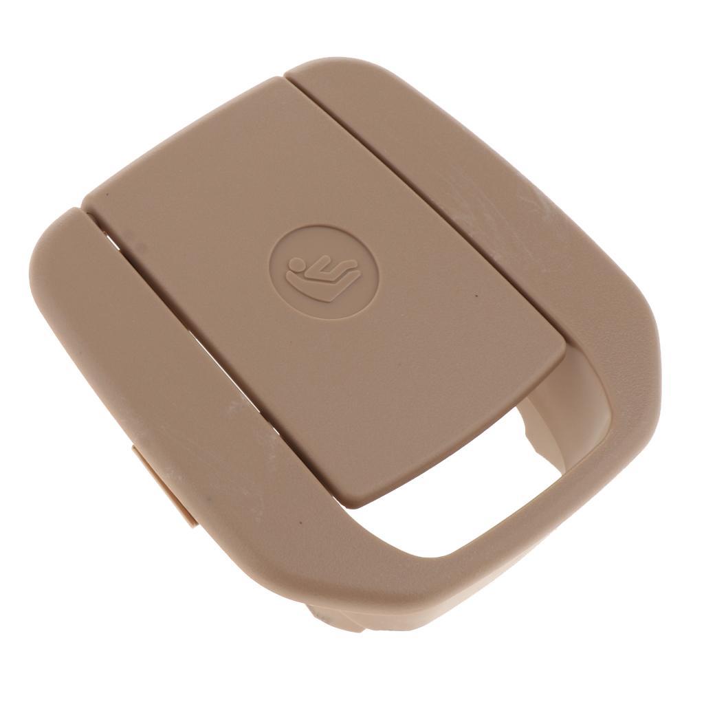 2xCar Child Rear Seat Isofix Mount Cover for BMW E90 E91 E81 E87 F20 Beige