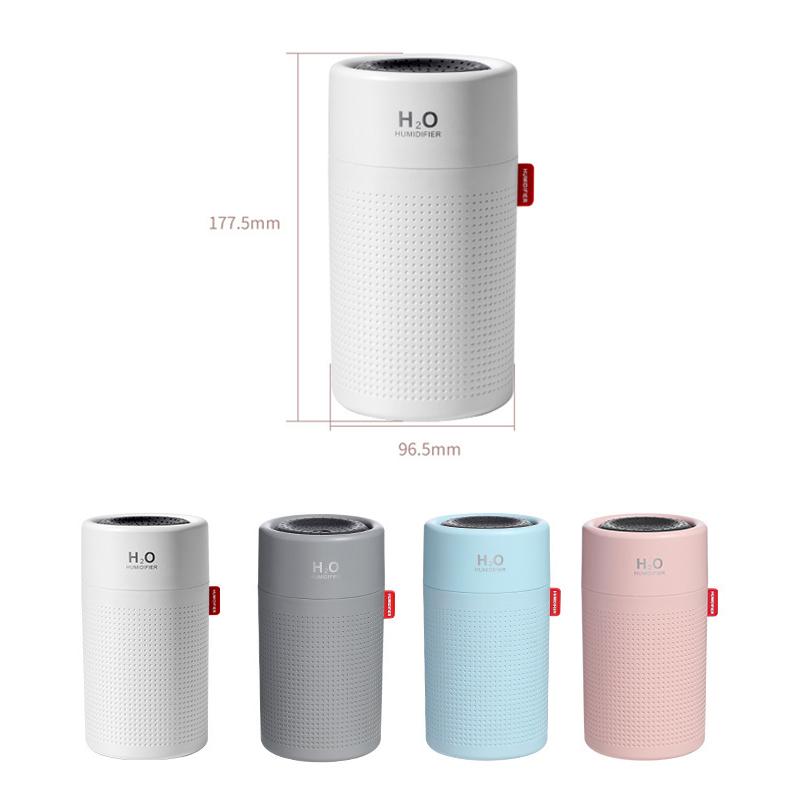 Máy Phun Sương Tạo Độ Ẩm Không Dây Siêu Âm Thanh USB Sạc Tinh Dầu Hương Thơm Khuếch Tán LED Phun Sương Tạo Xông Phòng Humidificado Dành Cho Xiaomi