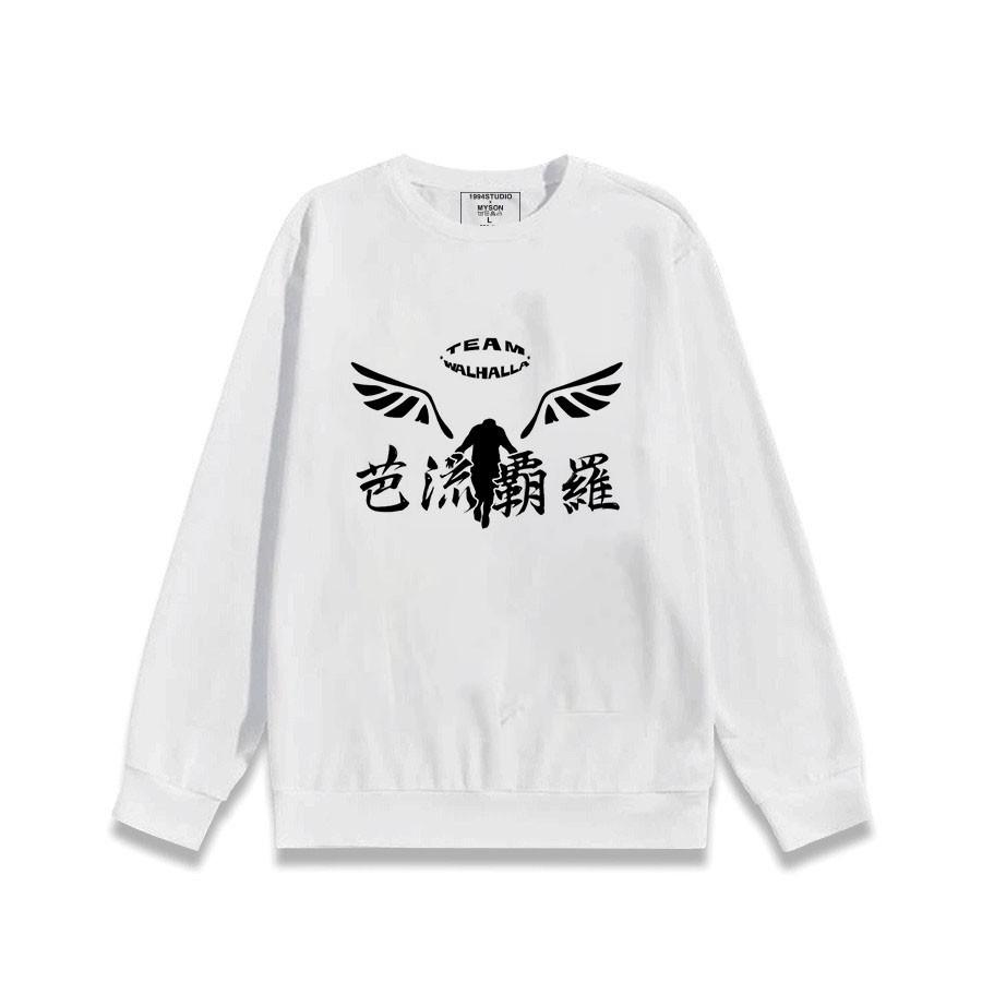 BST Áo Sweater In Hình Team Tokyo Revengers Valhalla ANime Manga độc đẹp