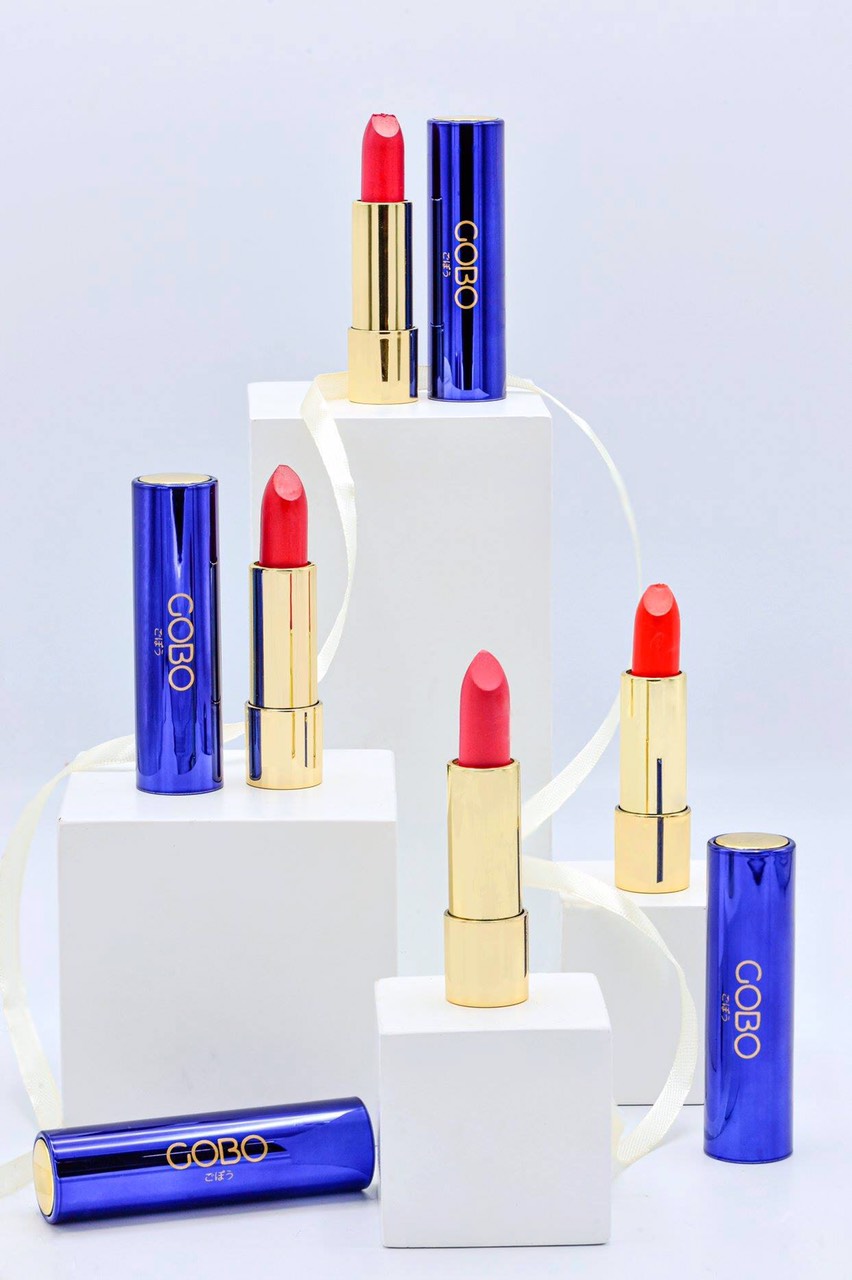 Son GOBO màu thực phẩm, không chì - 100% thiên nhiên giúp Môi mềm mại, tươi tắn, bền màu mà không làm thâm môi - Vị cam ngọt - Son COCAYHOALA