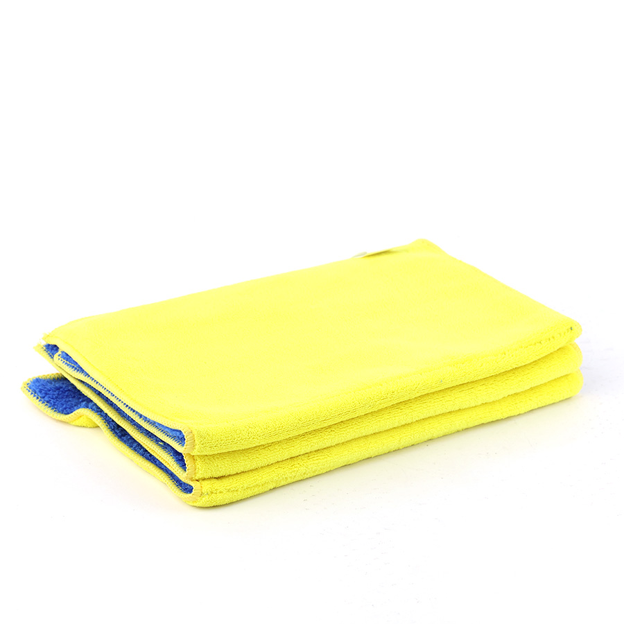 Combo 3 Khăn Lau Đa Năng Microfiber GOODYEAR GY-5599 (40*30cm) Không Gây Trầy Xước Thấm Hút Bụi Siêu Sạch - Nhập Khẩu Chính Hãng
